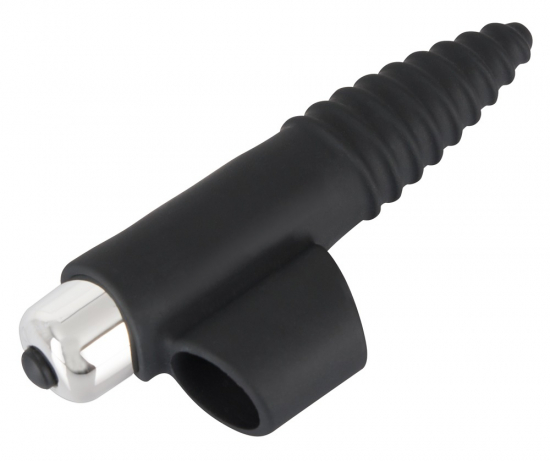 Black Velvets Fingervibrator - Farbe: schwarz