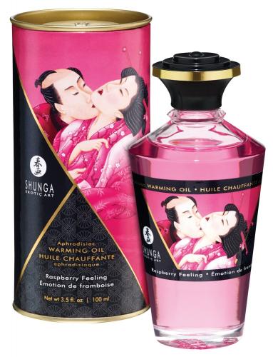 Shunga SHUNGA Intimate Kisses Oil Rasberry Feeling - Farbe: rosa - Aroma: Himbeere - Menge: 100ml