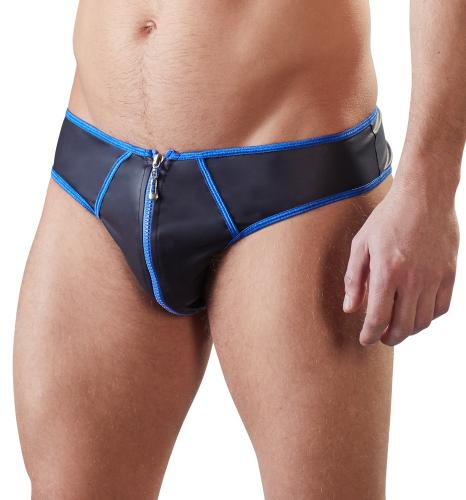 Svenjoyment Slip royal schwarz (rot/blau) - Farbe: blau - Gre: S