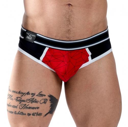 Mister B Urban Castro Brief Soma Jock - Typ: Soma Jock Brief - Farbe: rot - Gr��e: L