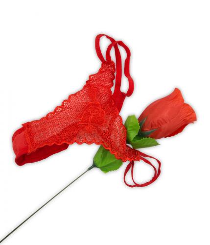 MVW Rose mit rotem G-String