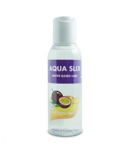 Aqua Slix Water Based Lube Passion Fruit 100ml