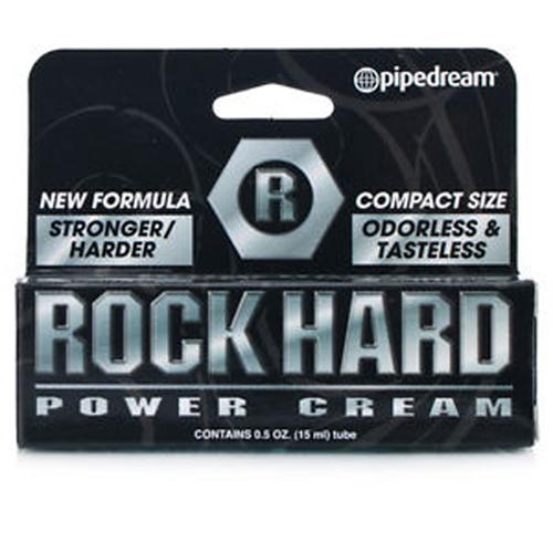 Pipedream Rock Hard Kraftcreme - Farbe: Durchsichtig - Menge: 15ml