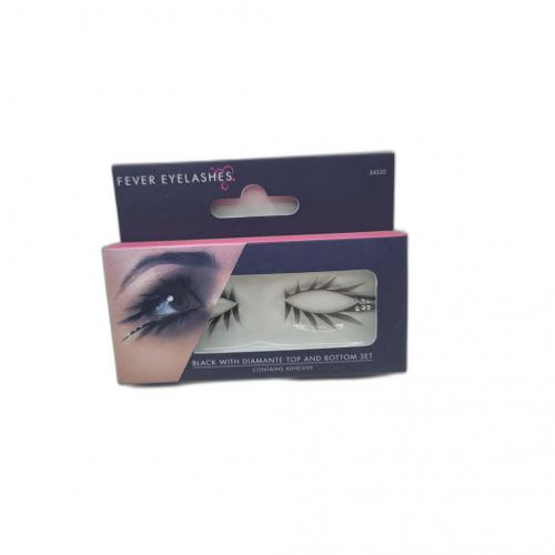 Fever Klassische k�nstliche Wimpern - Auswahl: Schwarz Typ 3