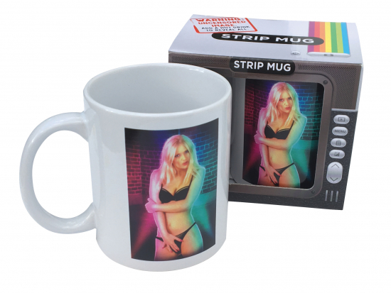 Spencer & Fleetwood Becher Striptease Frau Blond - Farbe: Farben-Mix