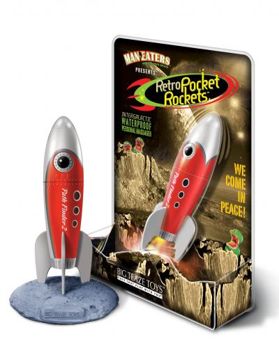 Big Teaze Toys BTT Retro Rocket rot