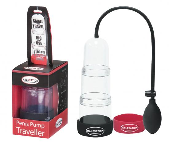 MALESATION Penispumpe - Auswahl: Pump Traveller