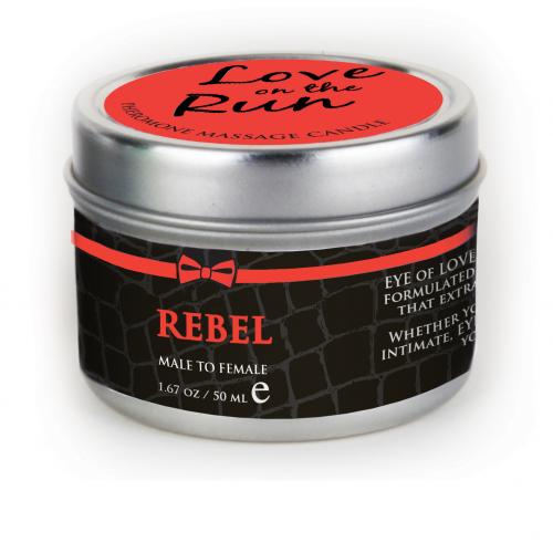 Eye Of Love Eye of Love - Love on the run Pheromon-Massage Kerze - Rebel 50ml