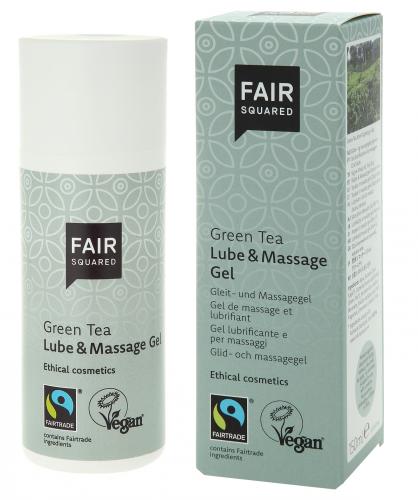 Fair Squared Lube & Massage Gel Green Tea 150ml - Farbe: Transparent