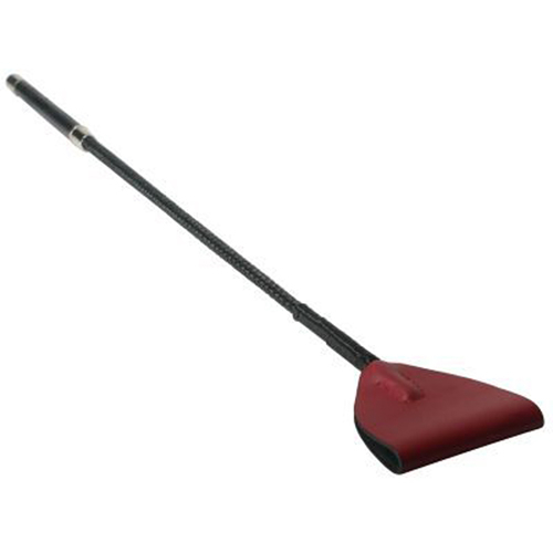 Master Series Red Mare Leder Reitgerte - Farbe: Rot