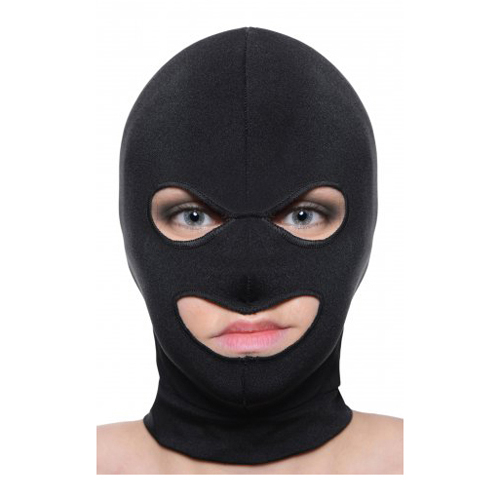 Master Series Facade Bondage Maske - Farbe: Schwarz