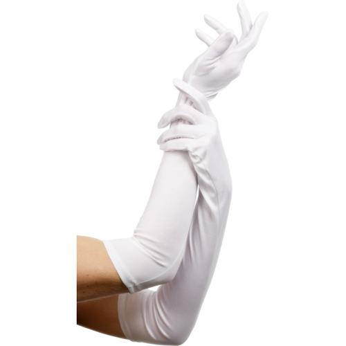 Fever Lange Handschuhe Schwarz Wei Rot - Auswahl: Handschuhe in Wei