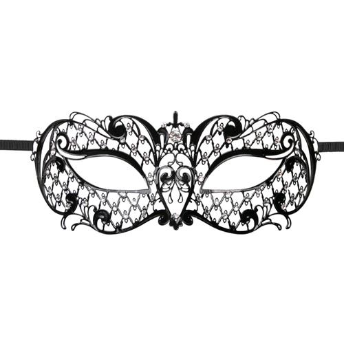 Easytoys Fetish Collection Easytoys Collection venezianische Maske Metall - Auswahl: Maske 7 Schwarz