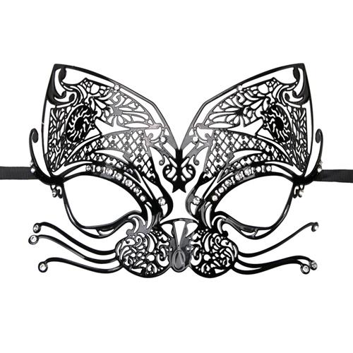 Easytoys Fetish Collection Easytoys Collection venezianische Maske Metall - Auswahl: Maske 3 Schwarz