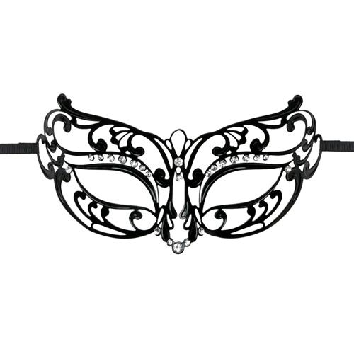 Easytoys Fetish Collection Easytoys Collection venezianische Maske Metall - Auswahl: Maske 1 Schwarz