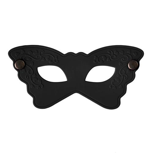 Easytoys Fetish Collection Silikon-Maske Rosa Schwarz - Farbe: Schwarz