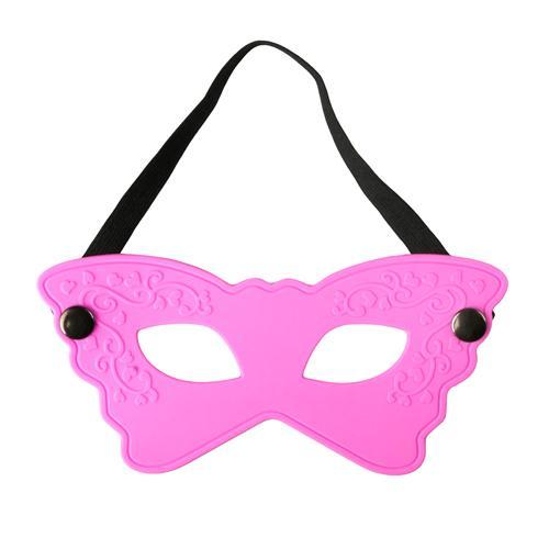 Easytoys Fetish Collection Silikon-Maske Rosa Schwarz - Farbe: Rosa