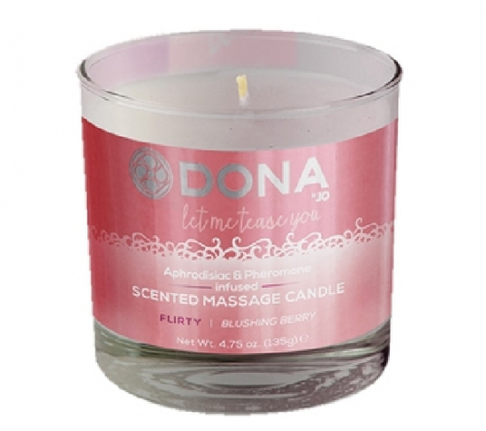 Dona-by-Jo Dona Massagekerze Flirty - Farbe: Wei� - Menge: 135gr