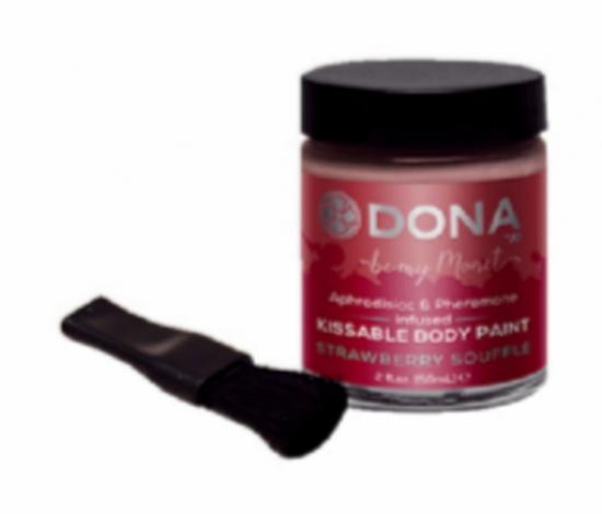 Dona-by-Jo Dona K�rperfarbe Erdbeer-Souffle - Farbe: Rot - Menge: 59ml