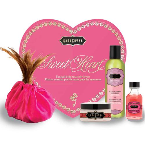 KamaSutra Sweet Heart Massage Set - Menge: 131ml