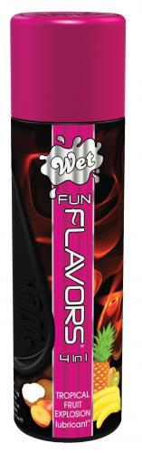 Wet Fun Flavors Lotion Tropical Fruit 116ml - Farbe: Transparent