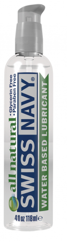 Swiss Navy All Natural Lubricant 4oz (118ml)