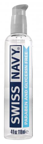 Swiss Navy Paraben Glycerin Free Premium Lubricant (118ml