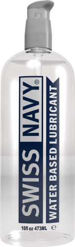 Swiss Navy Water-Based Lubricant 16oz (472ml)