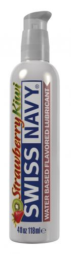 Swiss Navy Flavors Lubricant Strawberry Kiwi 4oz (118ml)