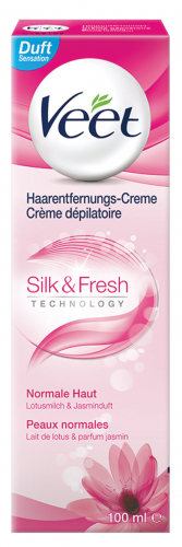 VEET Haarentfernungs-Creme Silk & Fresh fr normale Haut 100ml