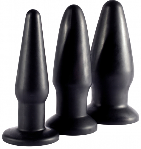 Fantasy Anal-Lover Rude Boys (3er Set) - Farbe: Schwarz