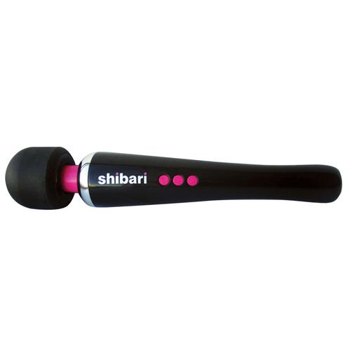 Shibari Hello, Sexy! Power Wand Massager schwarz - Farbe: Schwarz