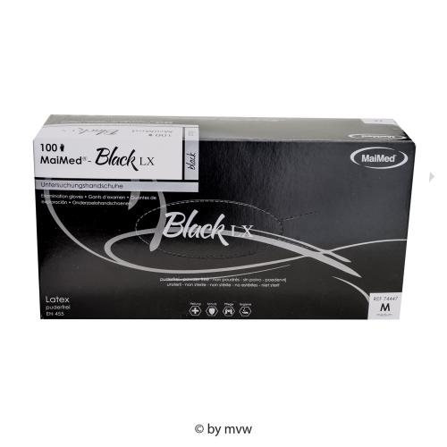 Untersuchungshandschuhe MaiMed Black - Gr��e: M