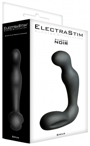 ElectraStim Silicone Noir Sirius Prostate Massager - Farbe: Schwarz