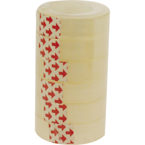 Best Choice Klebefilm transparent 6 Rollen a 10mx12mm