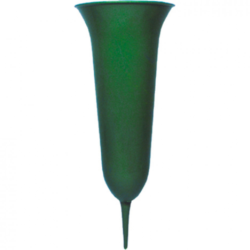 ALPFA Grabvase 31x12cm aus Kunststoff, Farbe Grn