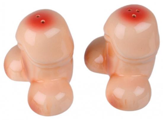 Markenlos Salz und Pfefferstreuer: Penis