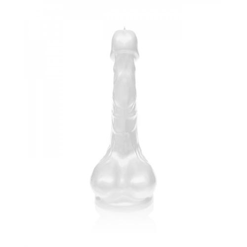 Kerze Penis XXXL Schwarz Silber - Auswahl: Silber