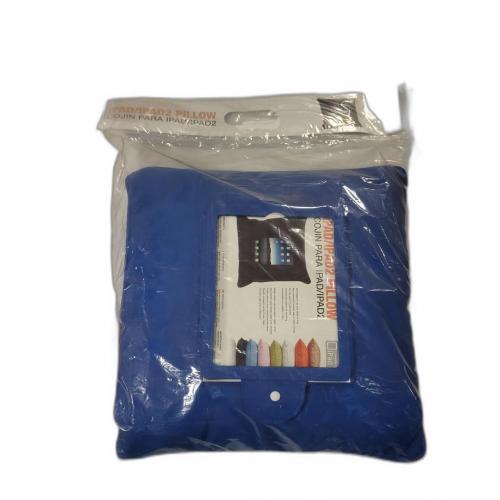 InnovaGoods iPad Kissen Farbe Blau Braun - Farbe: iPad Kissen Farbe Blau