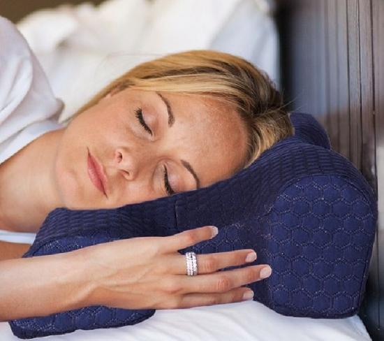 InnovaGoods Jewel Bedding viskoelastisches Anti-Falten-Kopfkissen