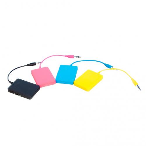 InnovaGoods 1 x Bluetooth Audio-Receiver - Farbe: Rosa
