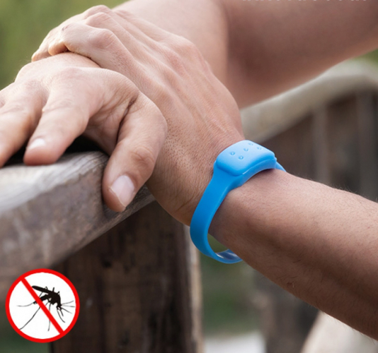 InnovaGoods Anti-Mcken Armband - Farbe: Rot