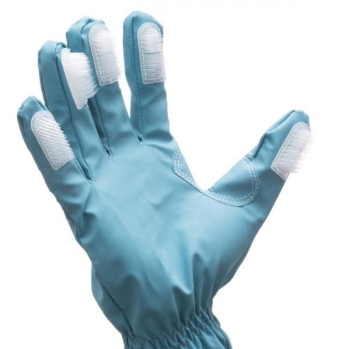 InnovaGoods Scrub-a-Gloves Reinigungshandschuhe mit Brsten (2