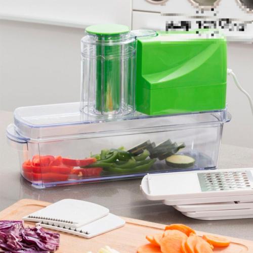InnovaGoods 8-in-1 Mandomatik elektrischer Gemsehobel 25W