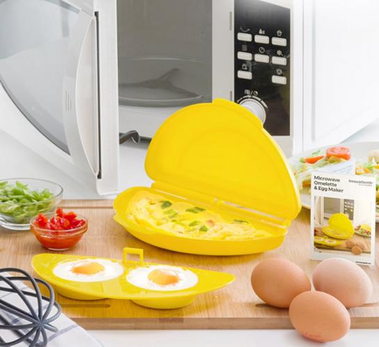 InnovaGoods Omelette Maker und Eierkocher f�r die Mikrowelle