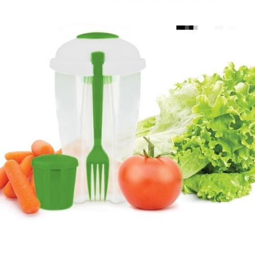 InnovaGoods Plastik Salatsch�ssel Salad to Go