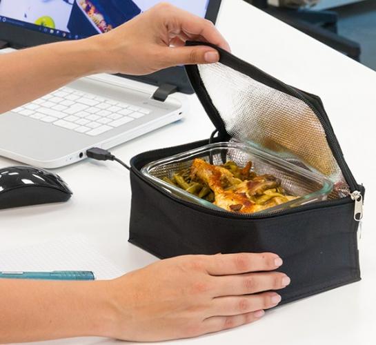 InnovaGoods USB Warmhalte-Tasche fr Frischhaltedosen