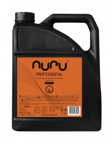 Nuru Gel 5 Liter BODY-2-BODY Massagen ohne Farbstoffe