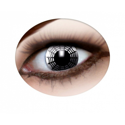Kontaktlinsen Farbig 3 Monatslinsen Flaggen - Auswahl: Kontaktlinsen Spinnennetz