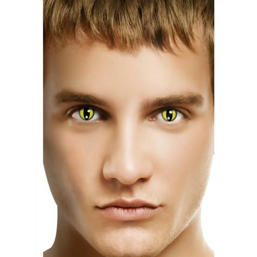 Kontaktlinsen 1 Tages Linsen Funlinsen  - Auswahl: Yellow Cat 